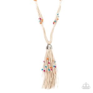 Boho rope Necklace with Tassles
